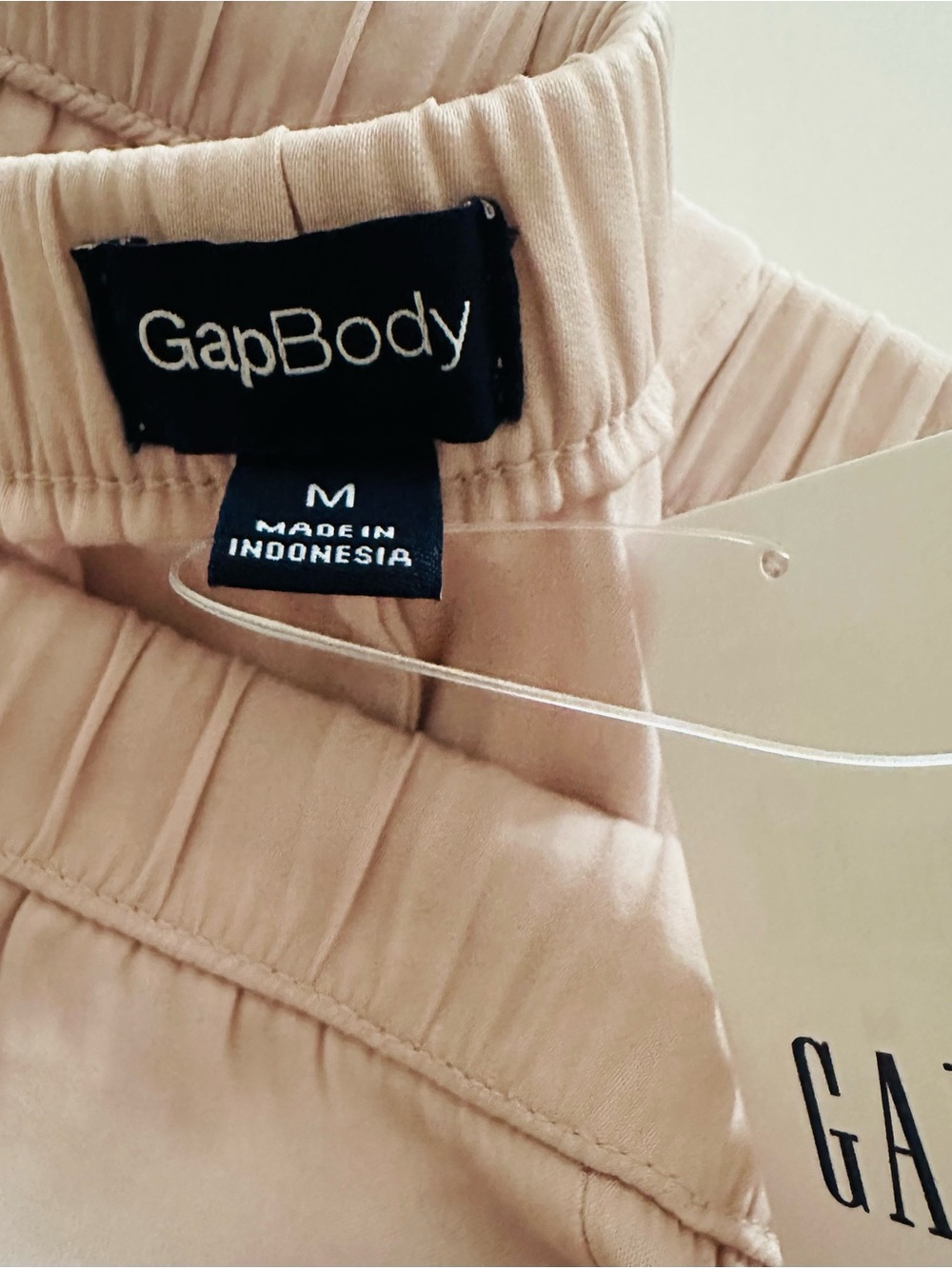 GAP Body Lounge pants, pale blush medium - new